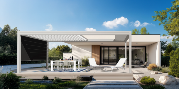 La nouvelle pergola rétractable Walter Stores