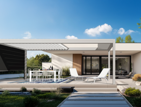 La nouvelle pergola rétractable Walter Stores